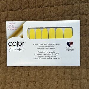 Belgian Buttercup Color Street Nail Polish Strips
